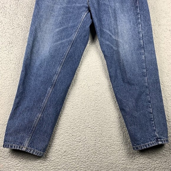 Vintage EDDIE BAUER Flannel Lined Jeans Straight Men's 34x30 (32x29.5 ACTUAL) - Picture 5 of 16